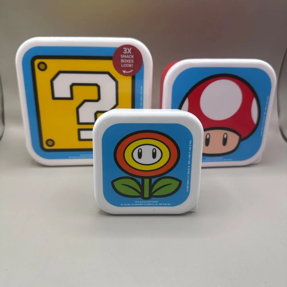Nintendo Snack Box Set - 3 boxes - Picture 1 of 4